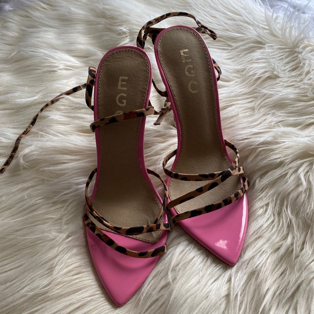 Ego shoes high heels multi color